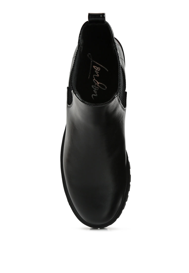 Stella Croc Chelsea Boots