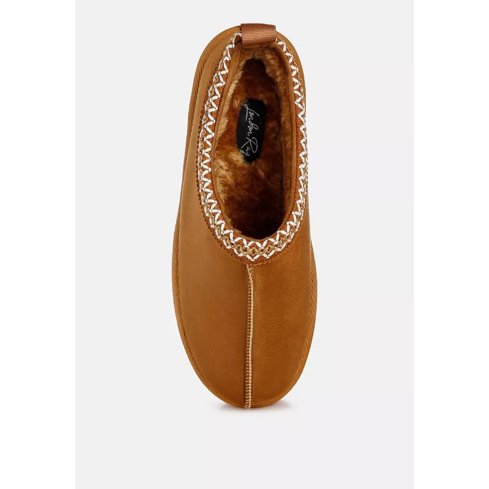 Jesters Embroidered Platform Classic Slip-On