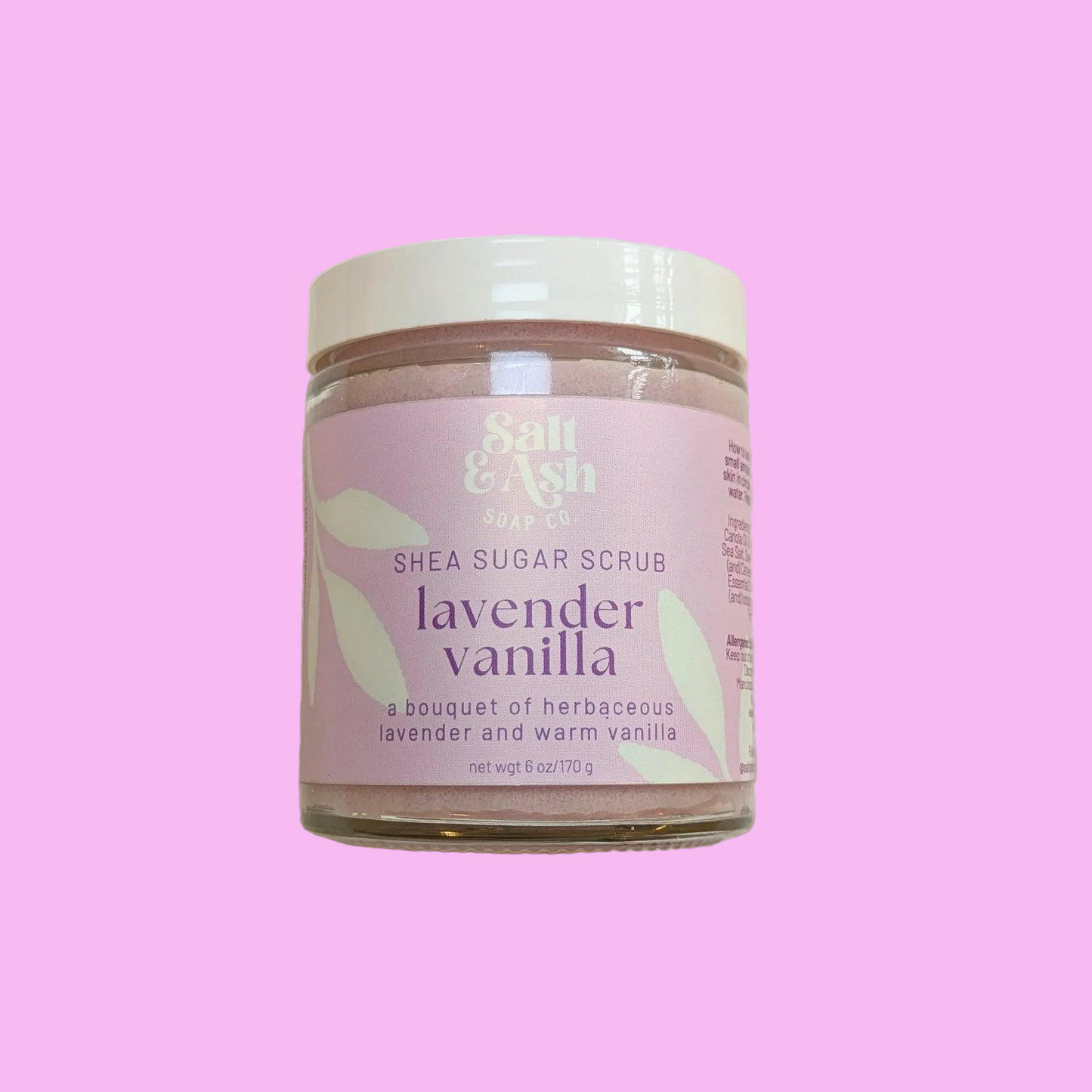 Lavender Vanilla Sugar Scrub