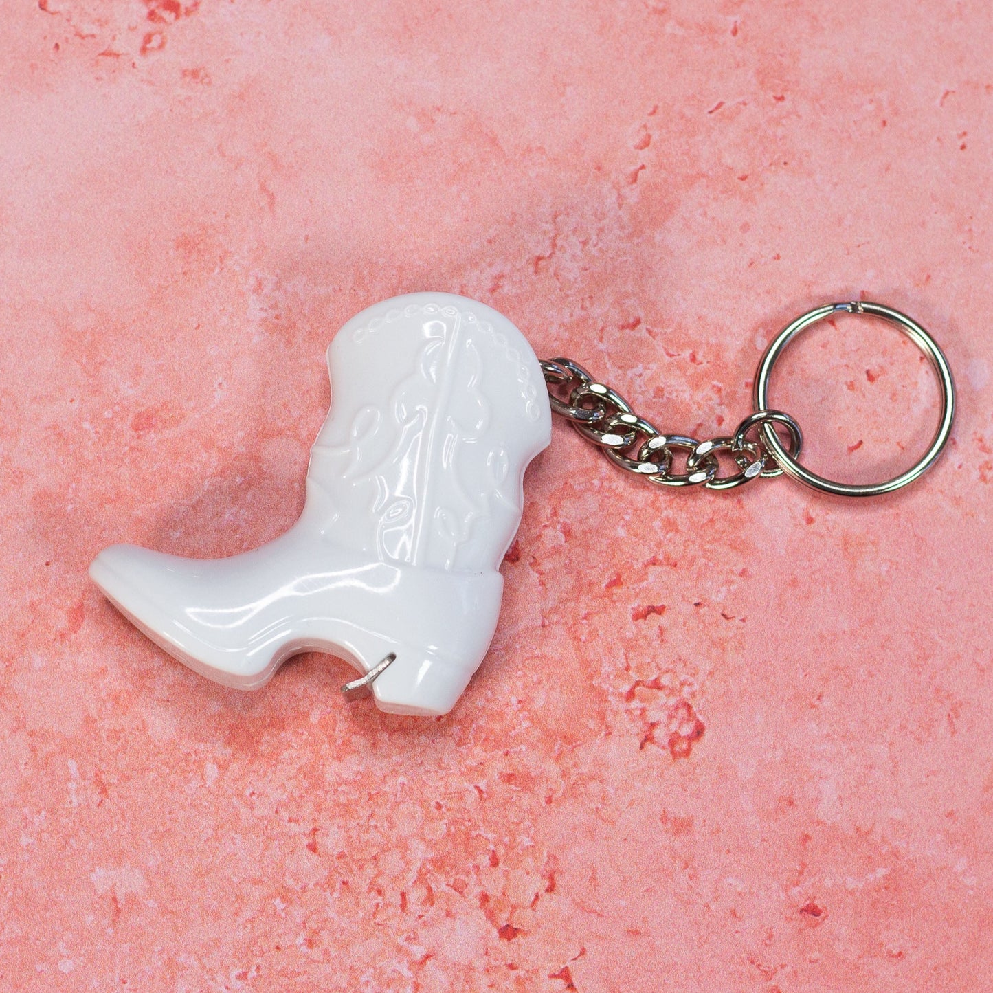 Cowboy Boot Bottle Opener Keychain